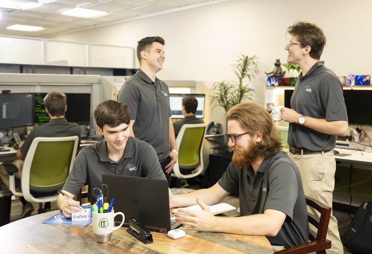 Richweb managed IT services team